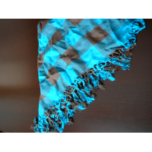 无锡锦奇（伊锦）纺织品有限公司-格子方巾